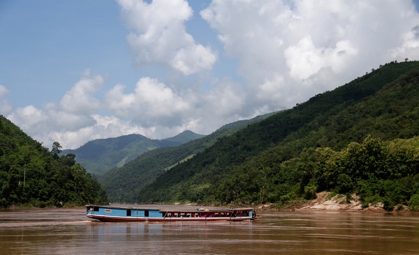 Mekong on the Pakbeng, Laos