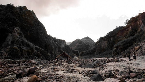 Pinatubo, Philippines trek.