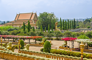 Vipassana Dhura Buddhist Meditation Center, Oudong, Cambodia.